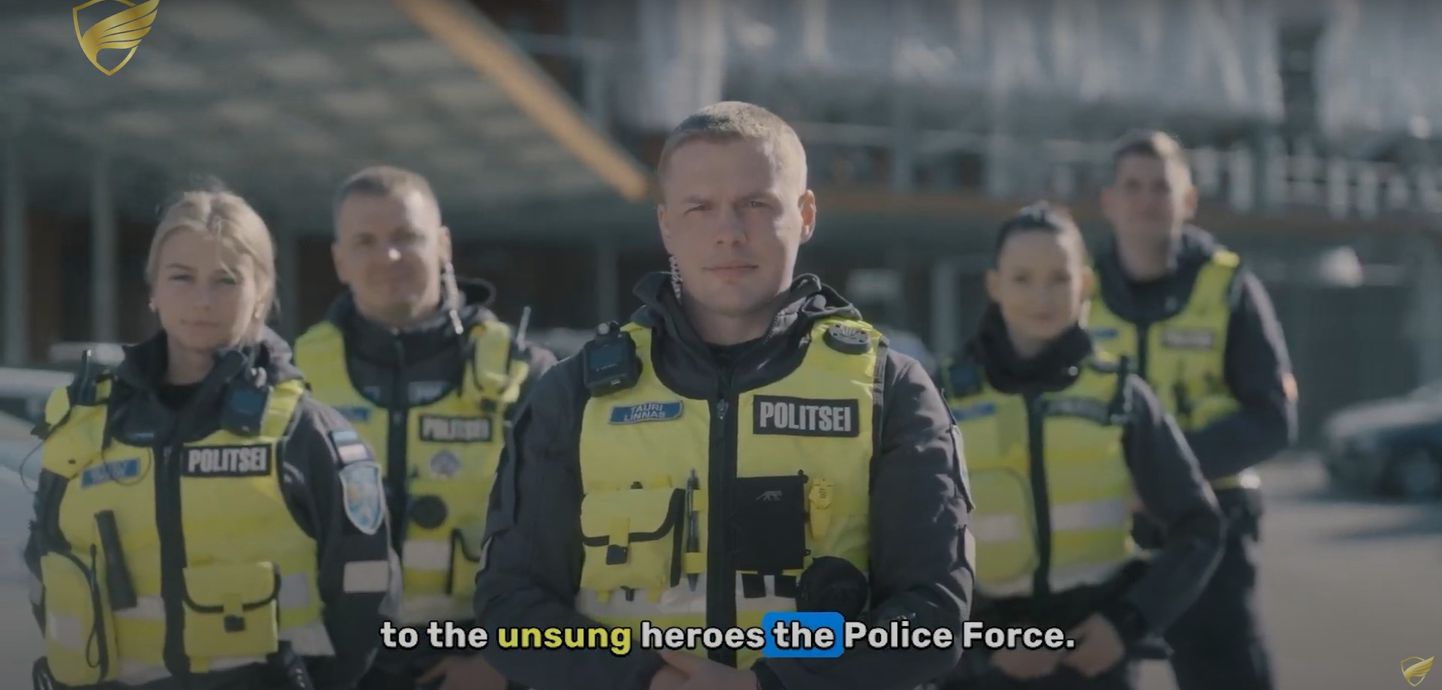 Defest Expo reklaamvideotes kasutatakse klippe Eesti politseist.