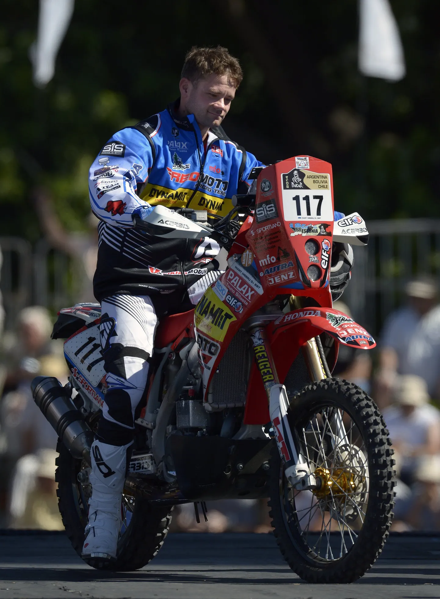 Mart Meeru 2014. aasta Dakari rallil.