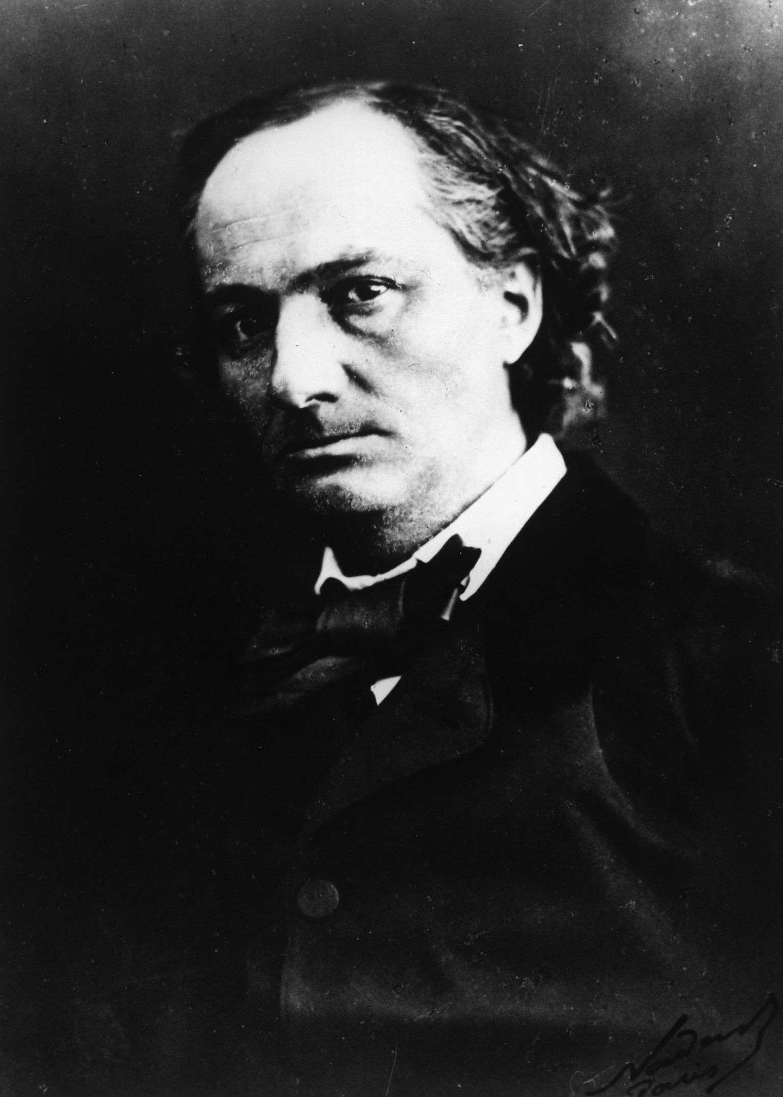 Nadari pildistatud Baudelaire’i portree (1860).