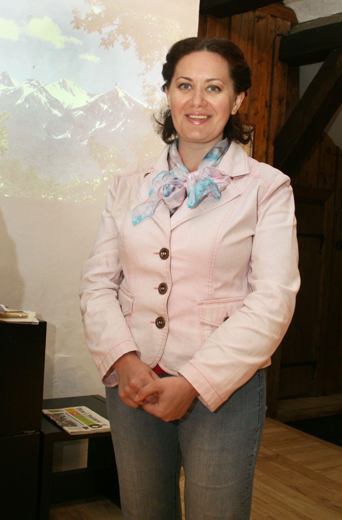 Šotsi linnavalitsuse protokolli- ja  välissuhete osakonna spetsialist Julia Bugakova.