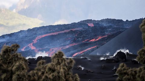 La Palma vulkaanituhk seiskas taas lennuliikluse