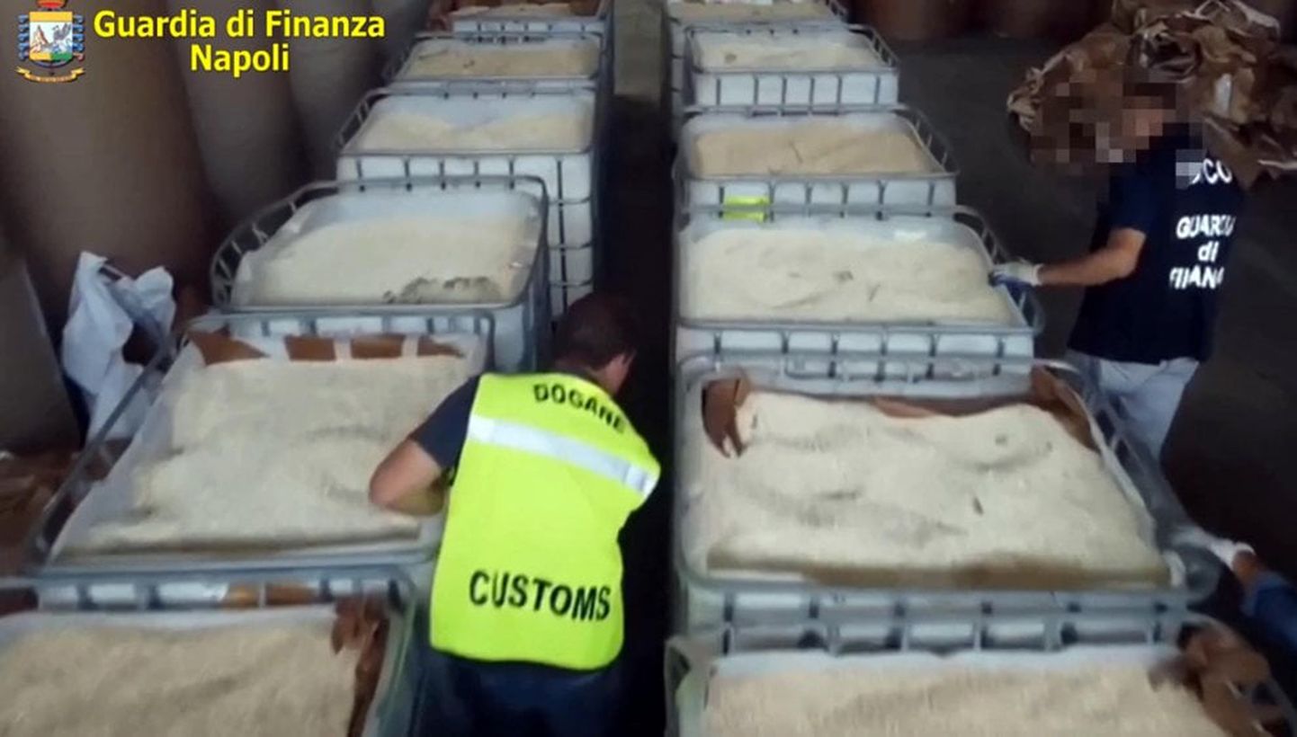 Itaalia politsei konfiskeeris rekordilise amfetamiinilasti, mille valmistajaks oli ISIS.