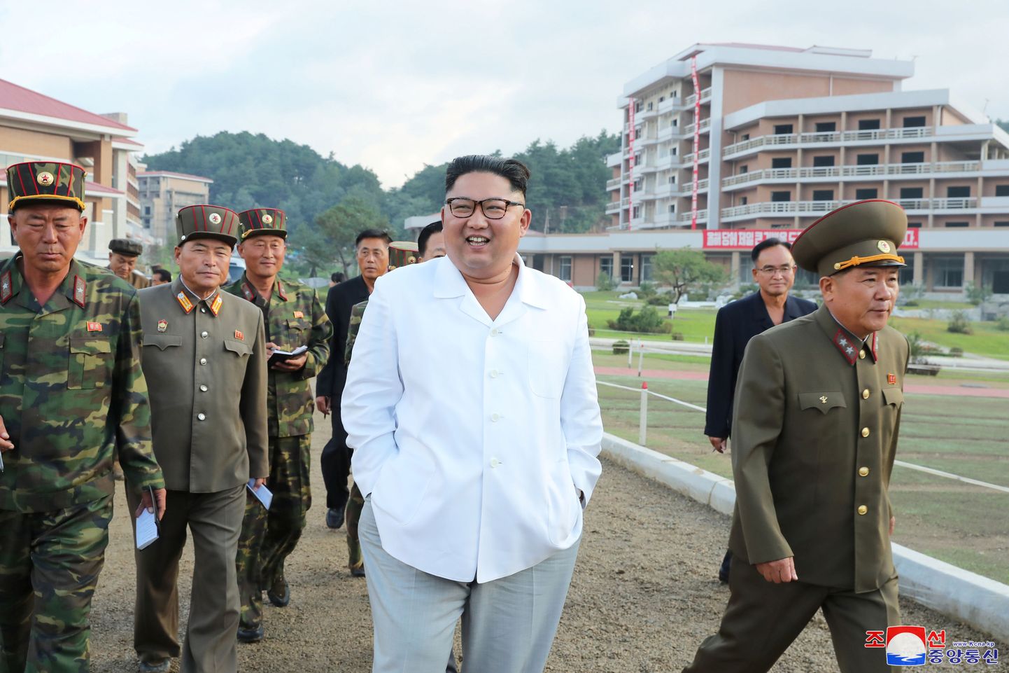 Põhja-Korea liider Kim Jong-un külastas 30. augustil 2019 Yangdoki kuumaveeallikate kuurorti, mis oli ehitamisel