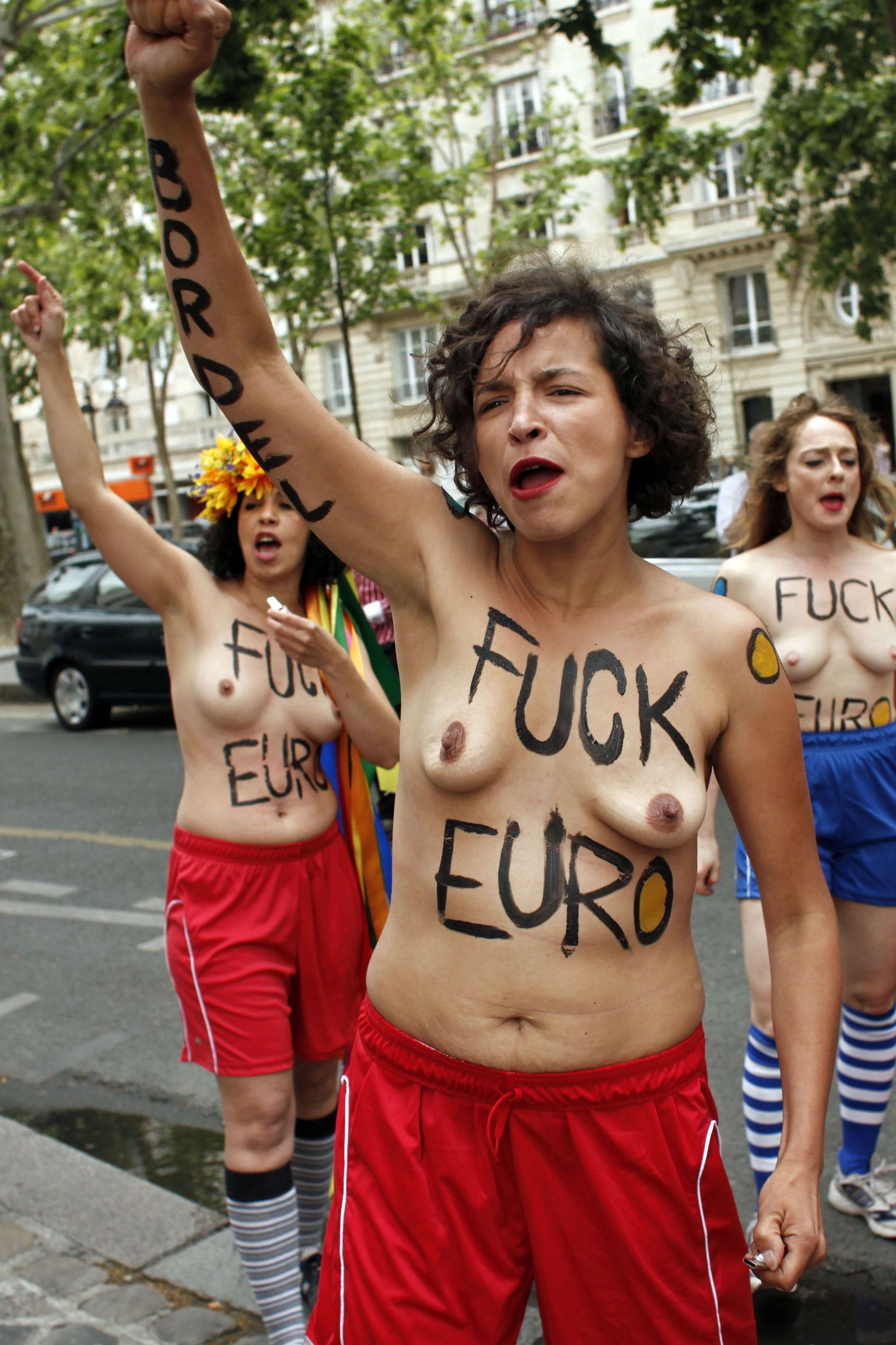 Активистки Femen.