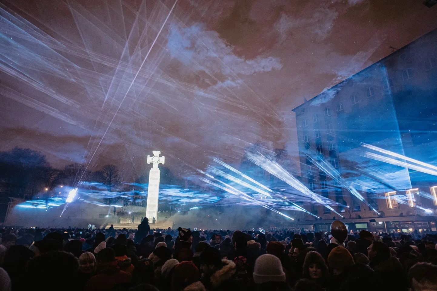 Mullune aastavahetuse valgussõu.