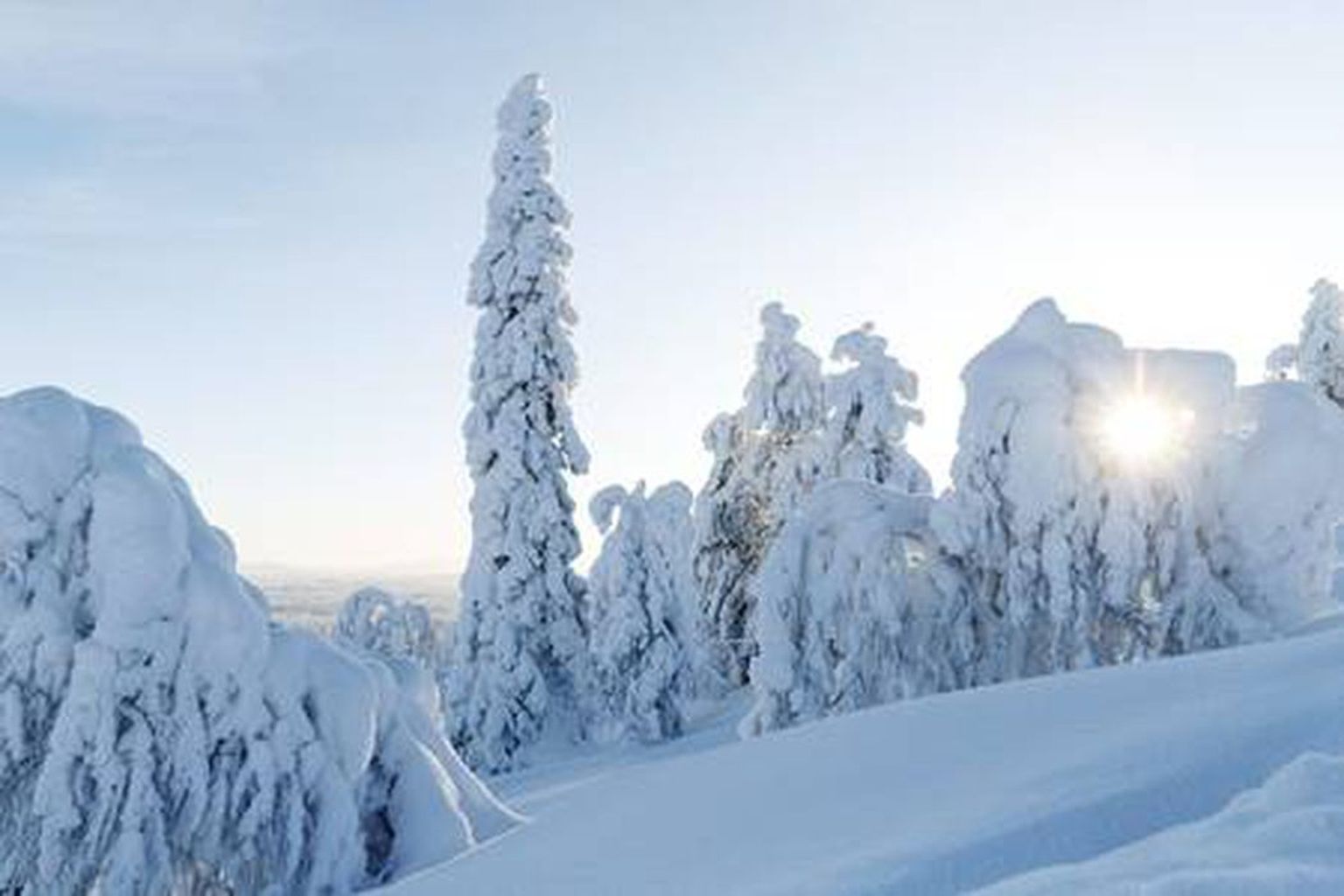 Talv Soomes Lapimaal