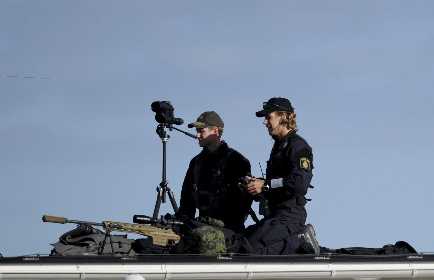 Rootsi politsei snaiperid.