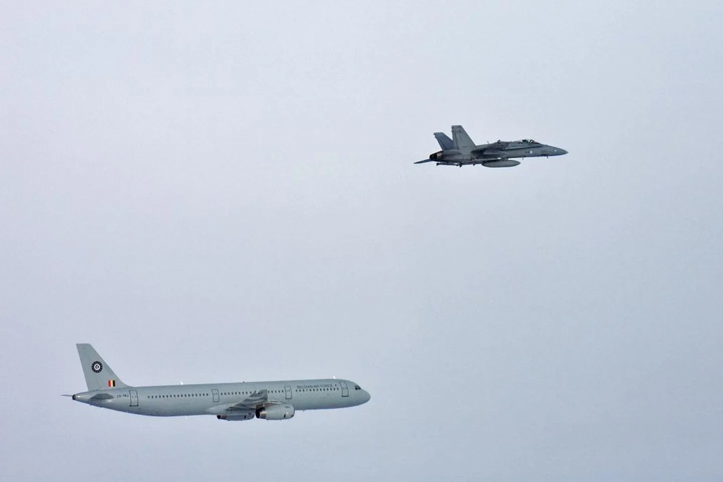 Airbus ja Soome F-18.