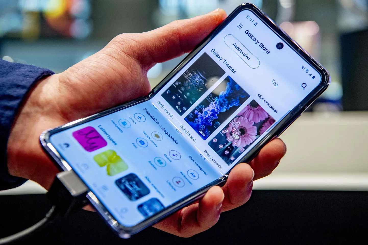 Samsung Galaxy Z Flip.