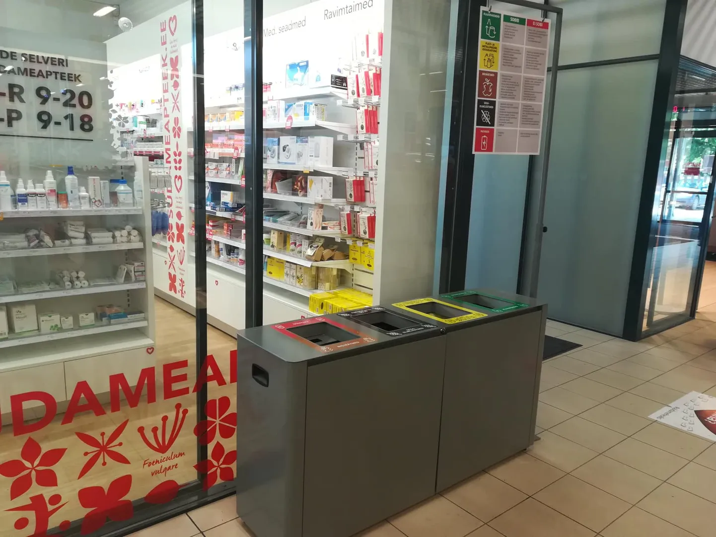 Selveri klientidel tuleb nüüd prügi õigesse kohta visata