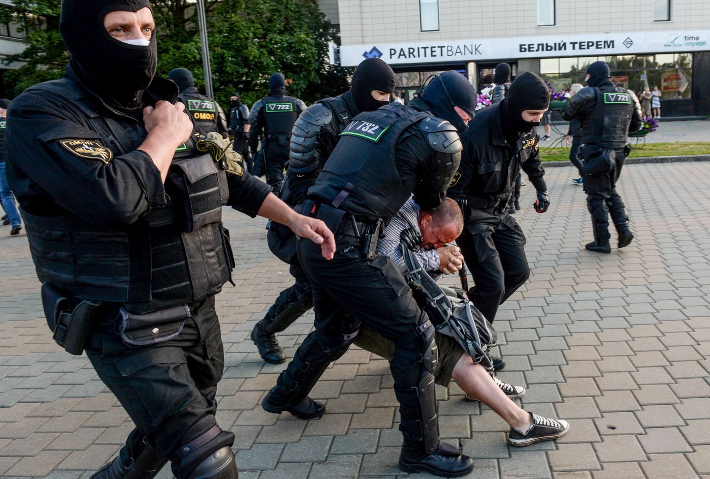 Protesti Baltkrievijā. Ilustratīvs attēls