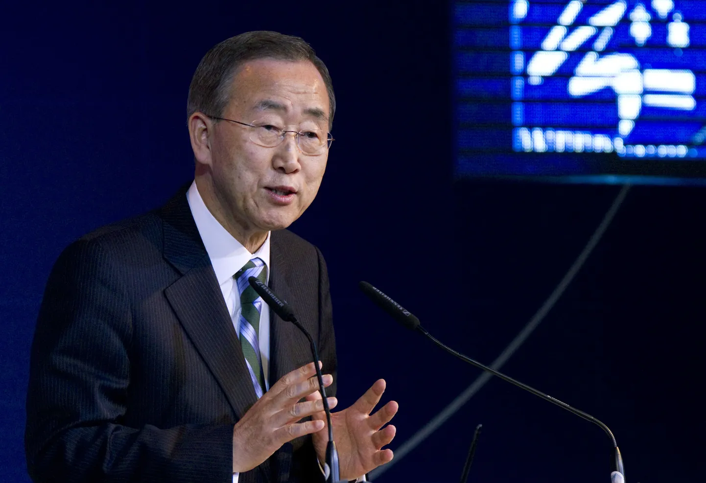 ÜRO peasekretär Ban Ki-moon.