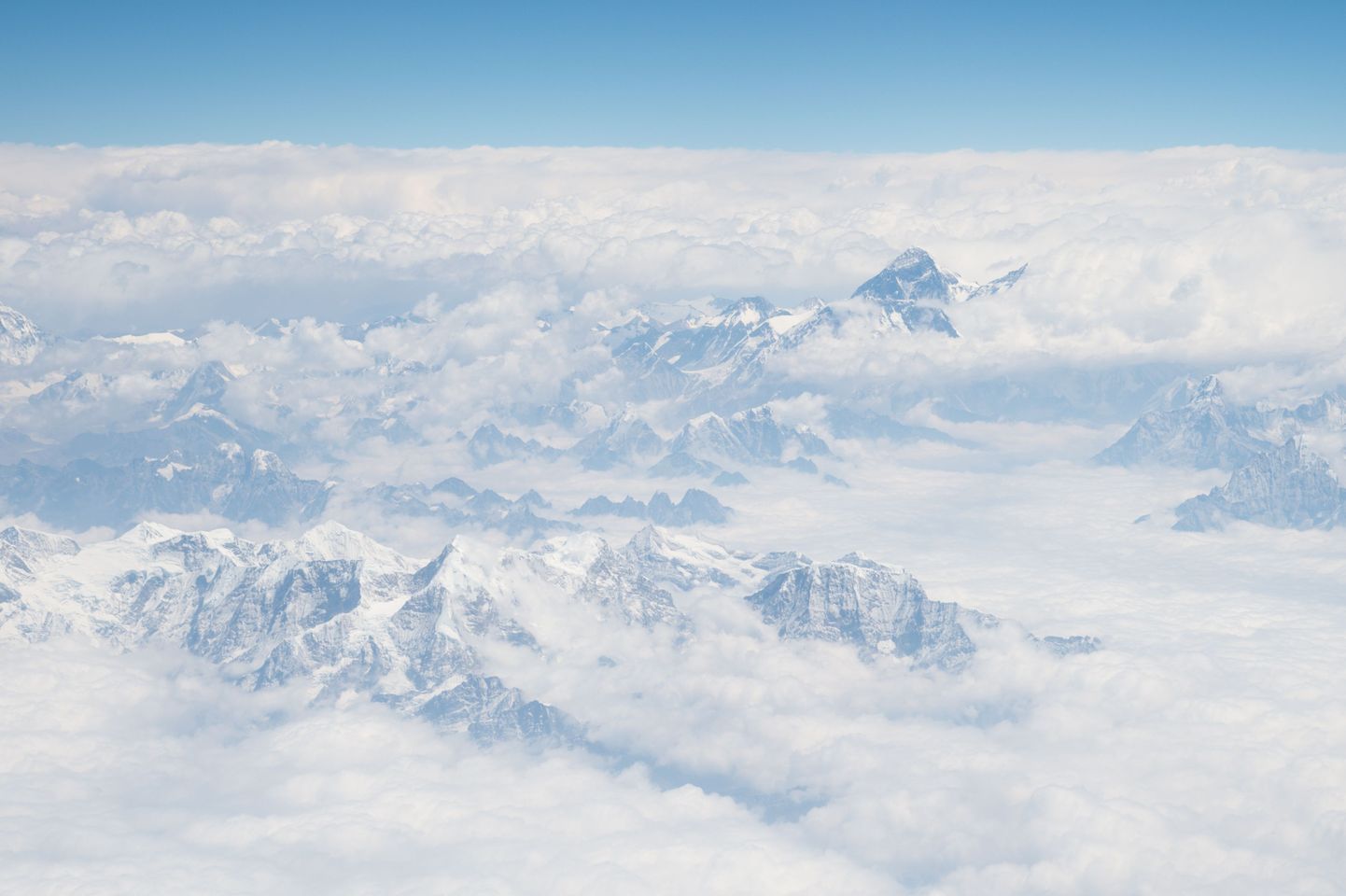 Vaade Mount Everestile