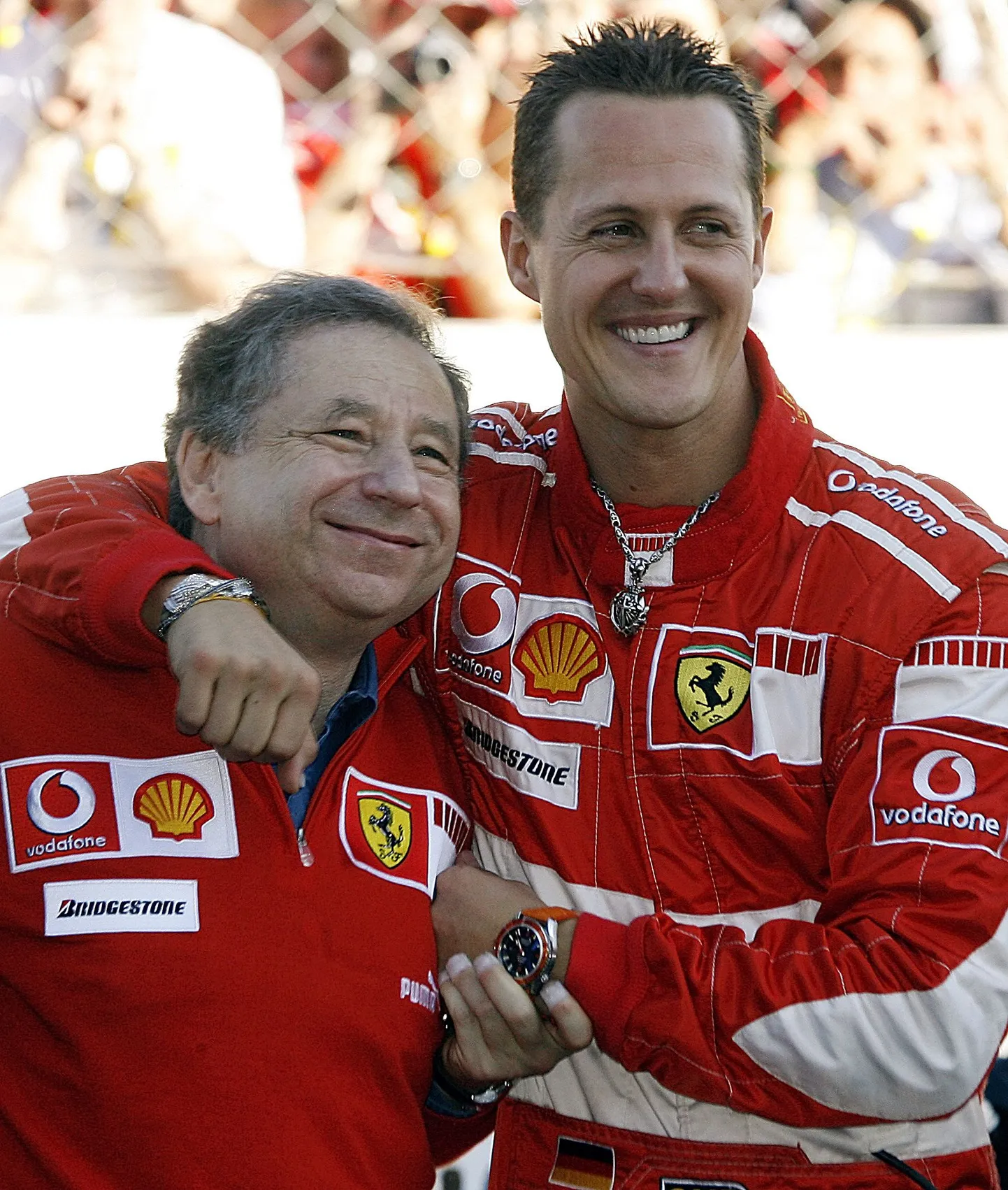 Michael Schumacher ja Jean Todt