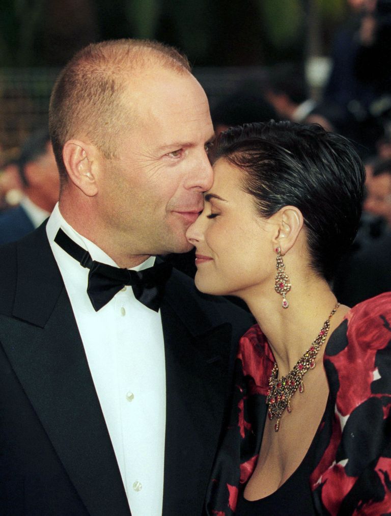 Bruce Willis ja Demi Moore 1997