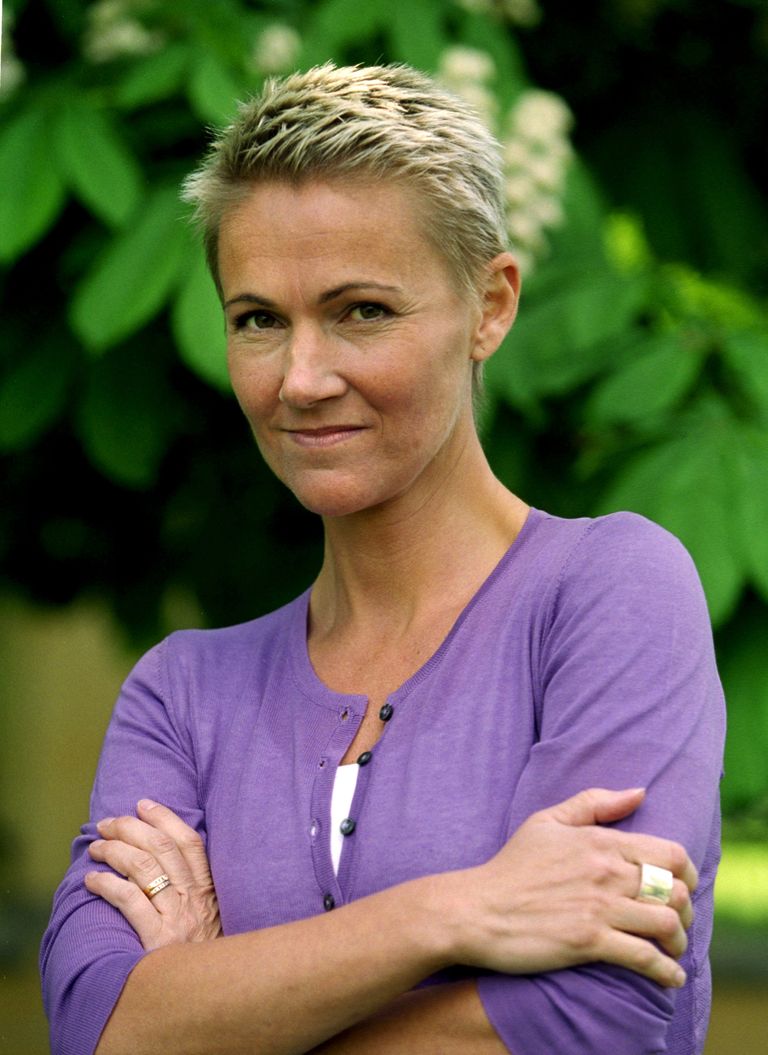 Marie Fredriksson 2002 pärast ajukasvaja diagnoosi saamist