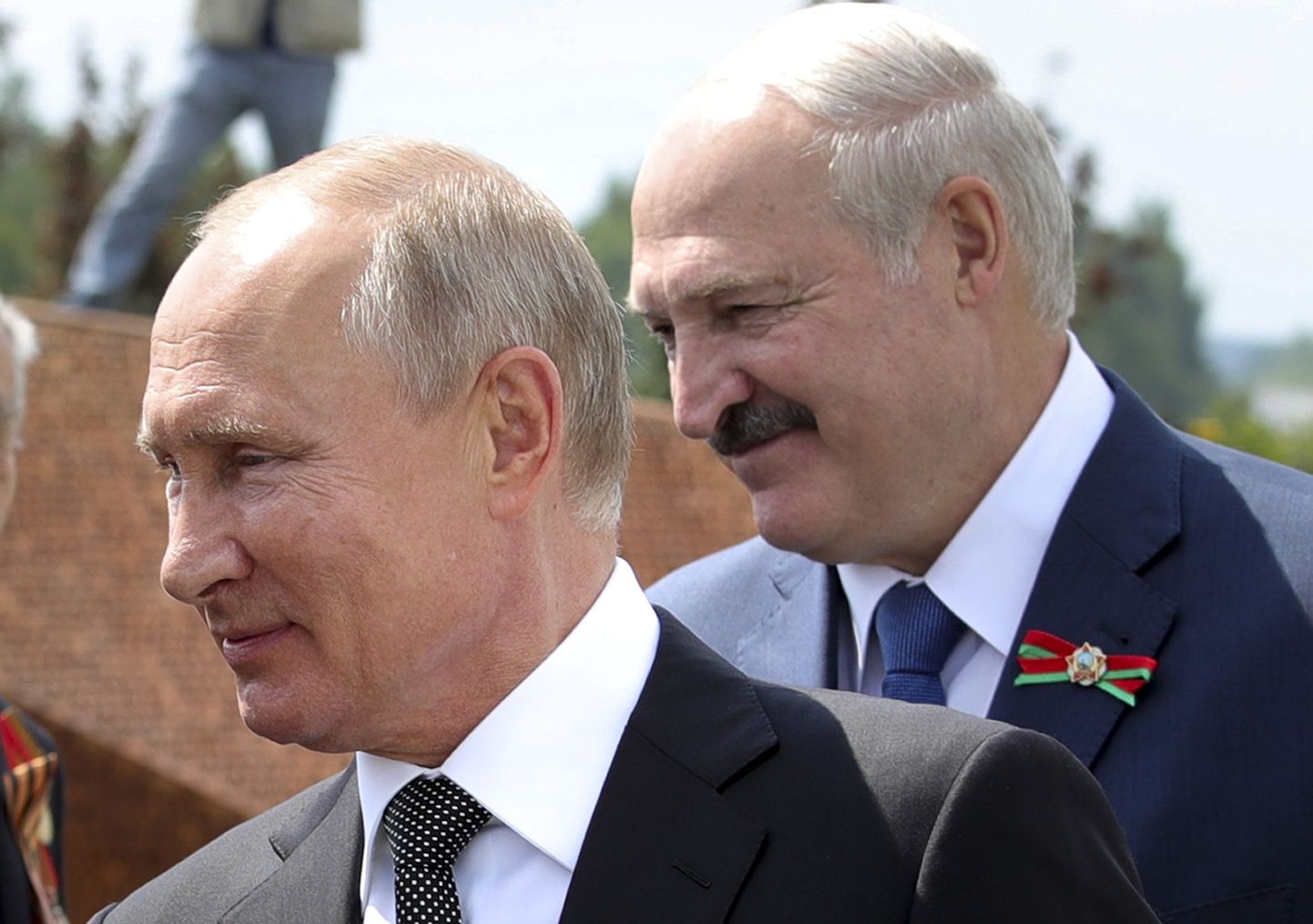 Vladimir Putin ja Aleksander Lukašenko.