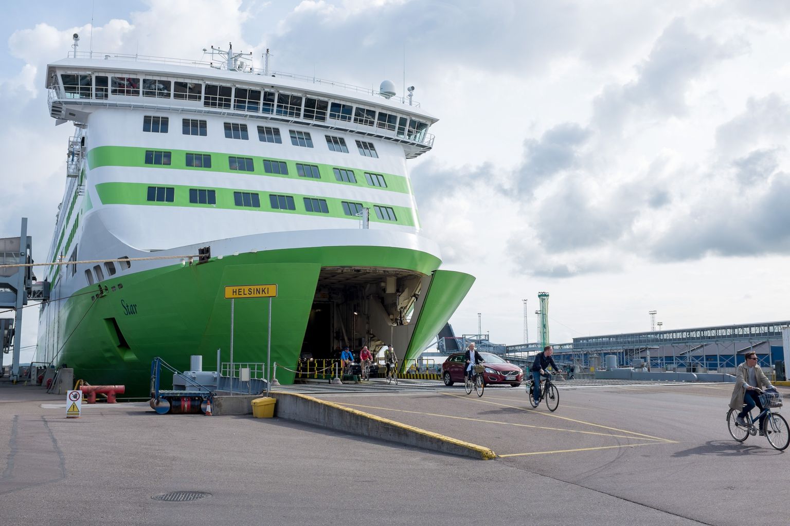 Tallink Star Tallinna reisisadamas