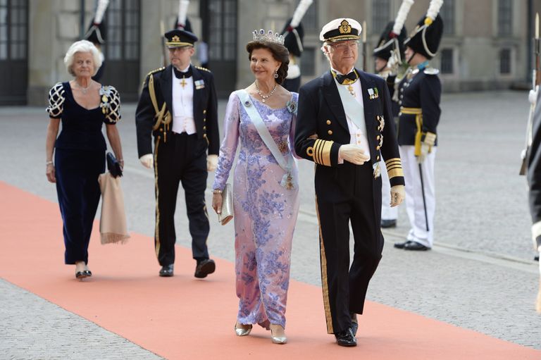 Rootsi kuningas Karl Gustav ja kuninganna Silvia