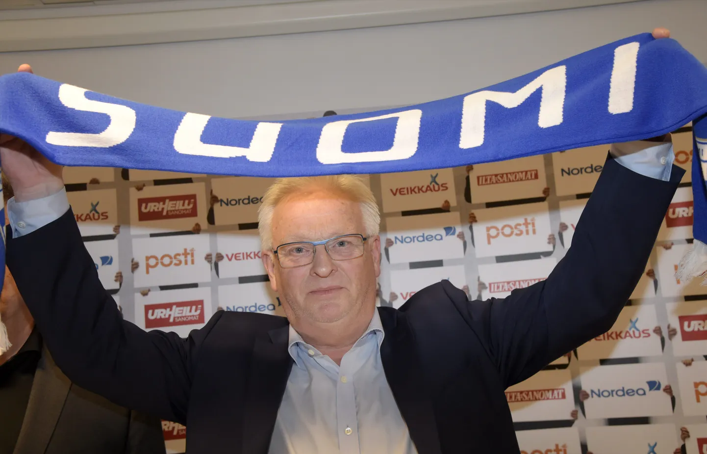 Soome koondise uus peatreener Hans Backe.