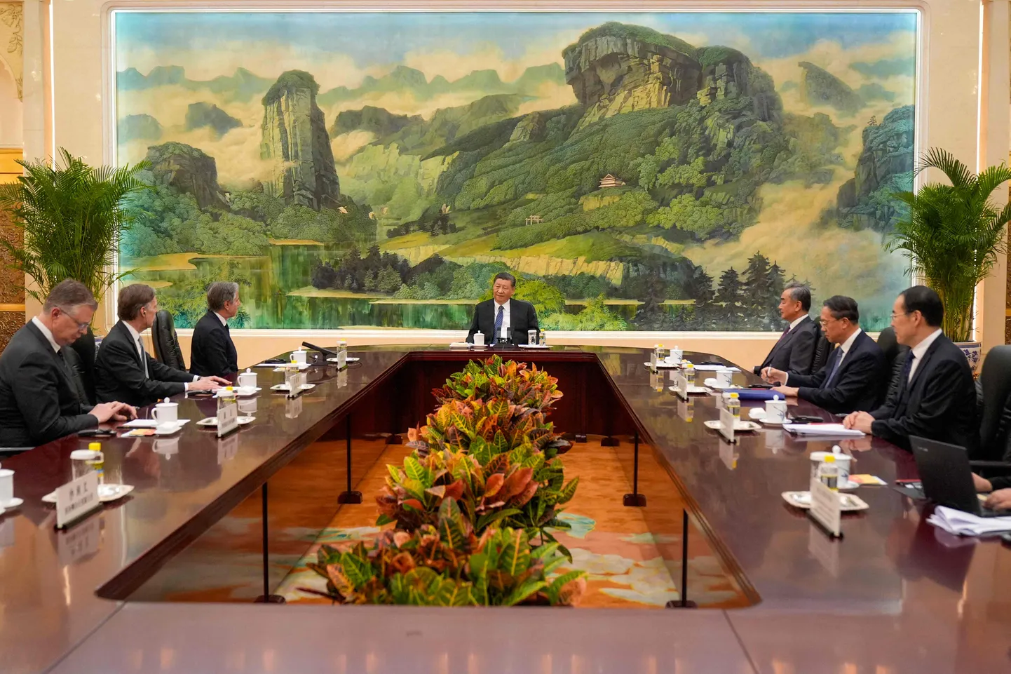 Hiina president Xi Jinping võttis Pekingis vastu USA välisministri Antony Blinkeni.