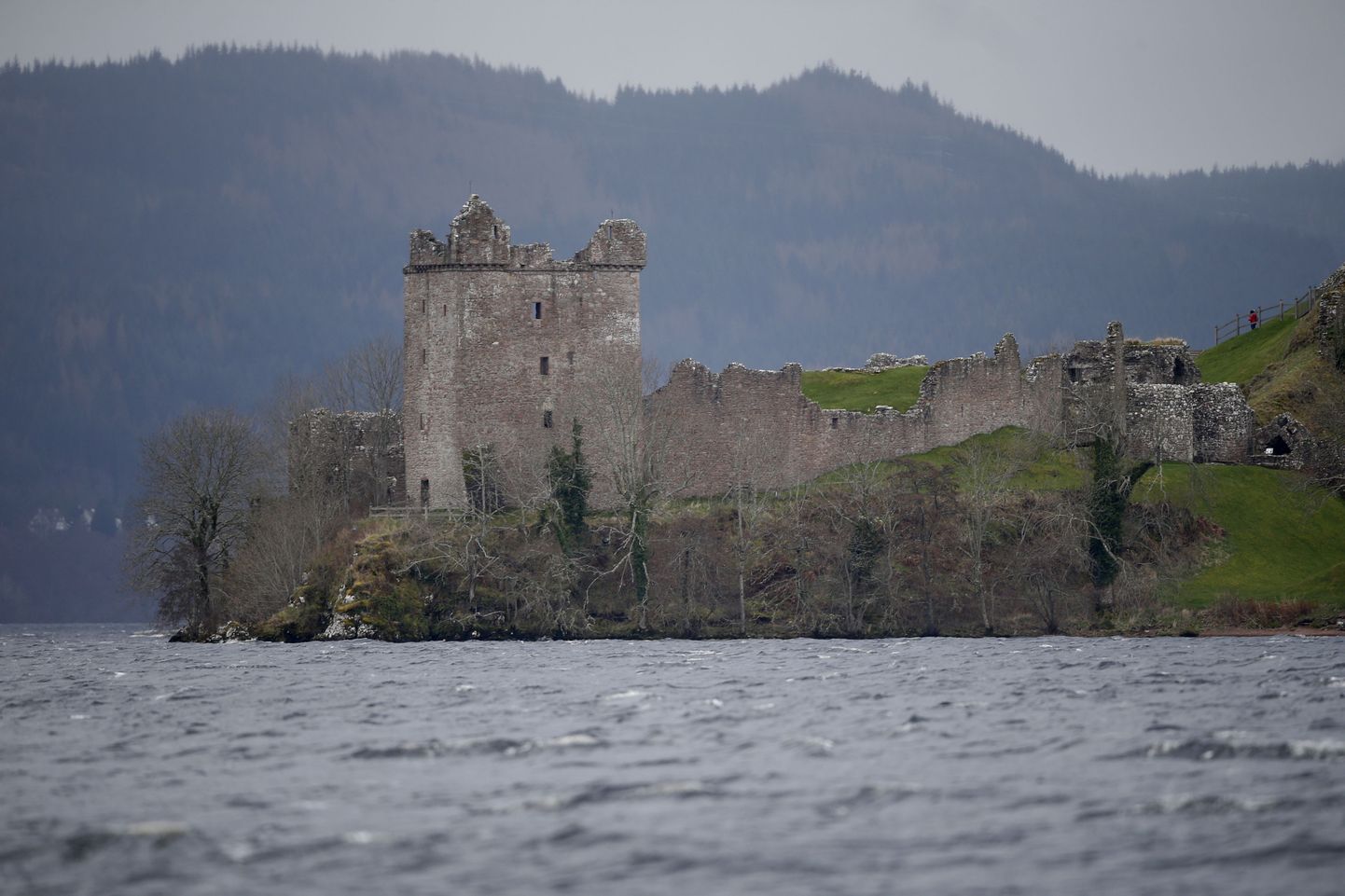 Замок Аркарт в Шотландии.