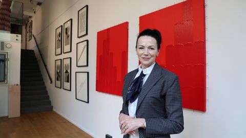 Kitsas galeriis avati kunstnik Raul Meele juubelinäitus