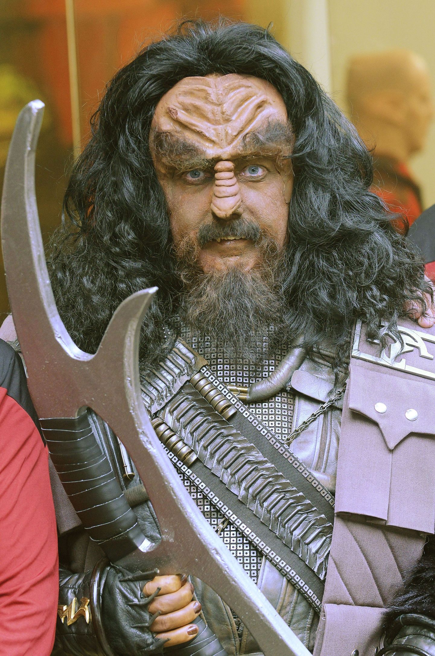 Klingoni sõdalaseks riietunu