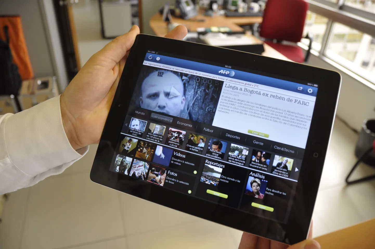 iPad.
