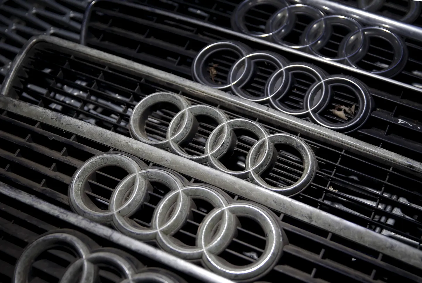 Логотип Audi.