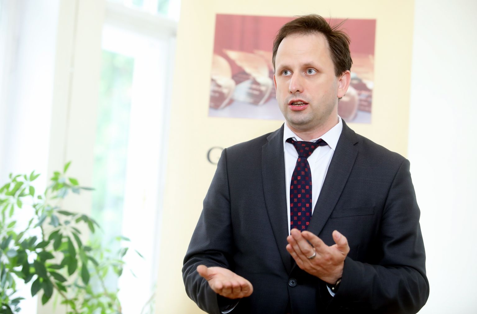 Zemkopības ministrijas biroja vadītājs Jānis Eglīts.