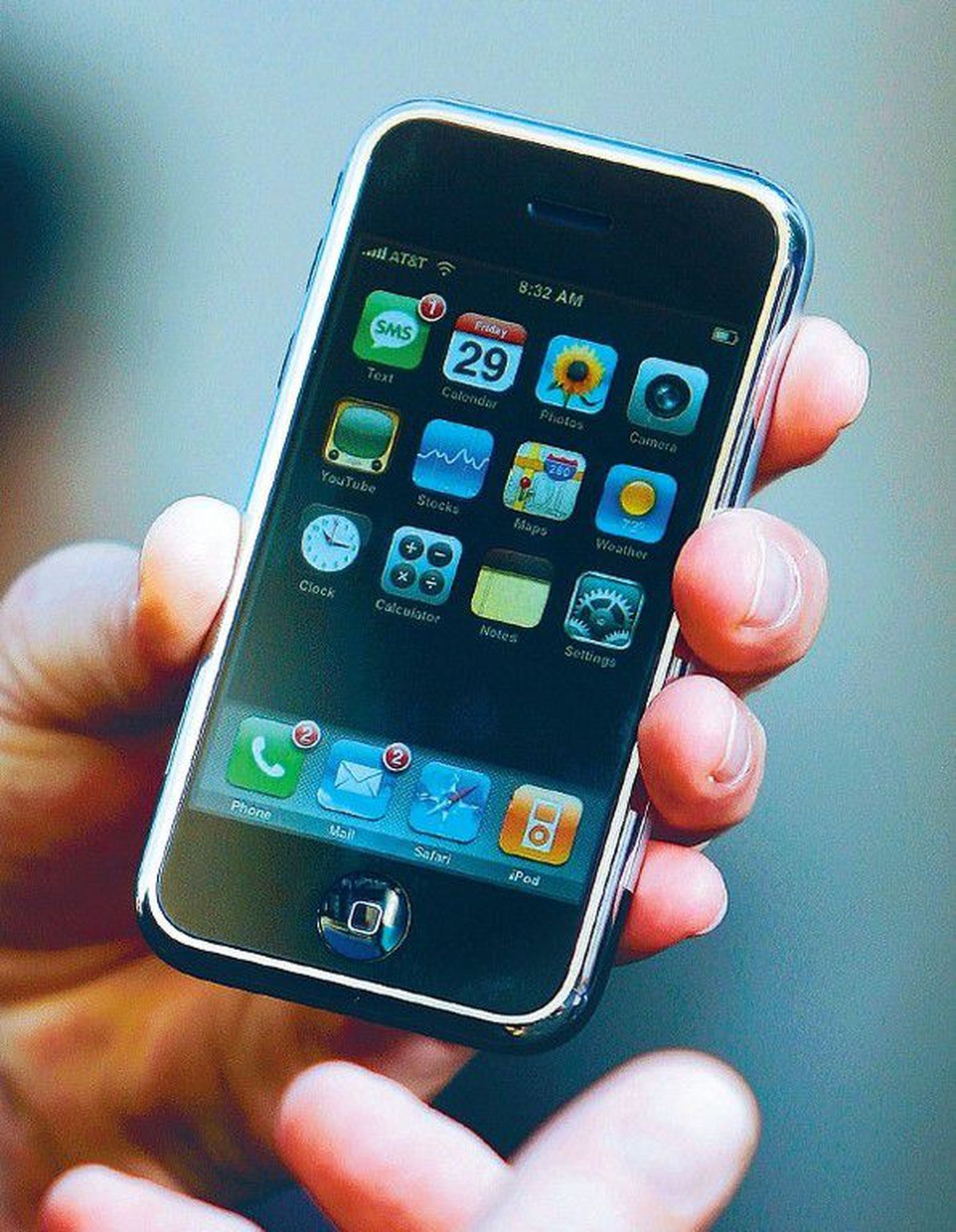 Applei puutetundliku ekraaniga mobiiltelefon