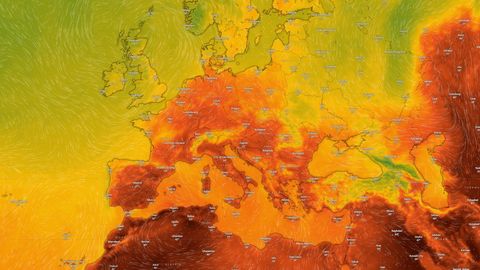 Euroopat tabab kuumalaine ja temperatuurid tõusevad kõrgustesse