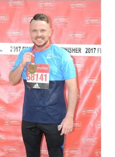 James Harris lõpetas maratoni viie tunni ja kuue minutiga. Veel eile tunnistas ta, et väike valu on maratonist endiselt jalgades.