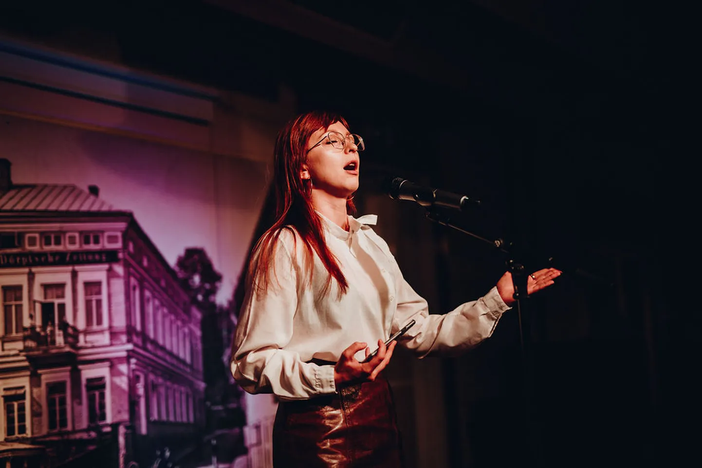 Iina Gyldén TarSlämmi finaalis 2020.