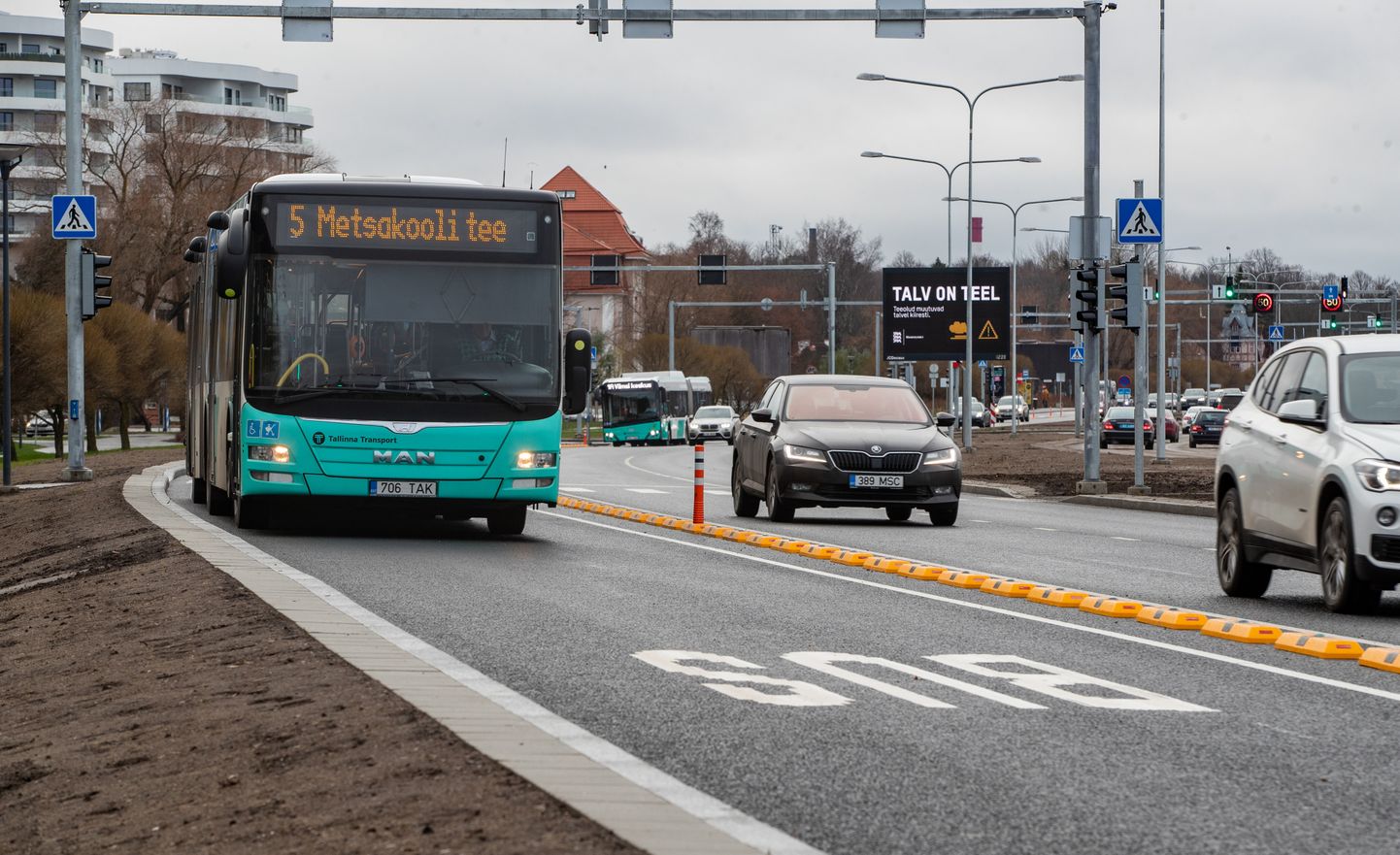В ближайшем будущем в Таллинне появится еще больше полос общественного транспорта.