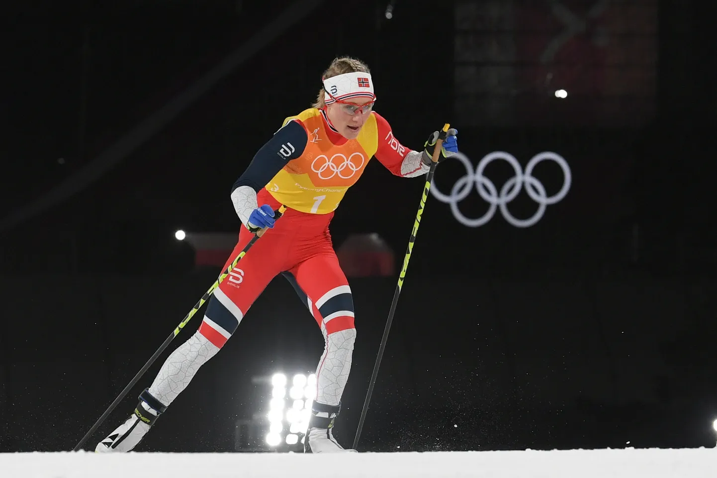Ragnhild Haga 2018. aasta Pyeongchangi olümpial.