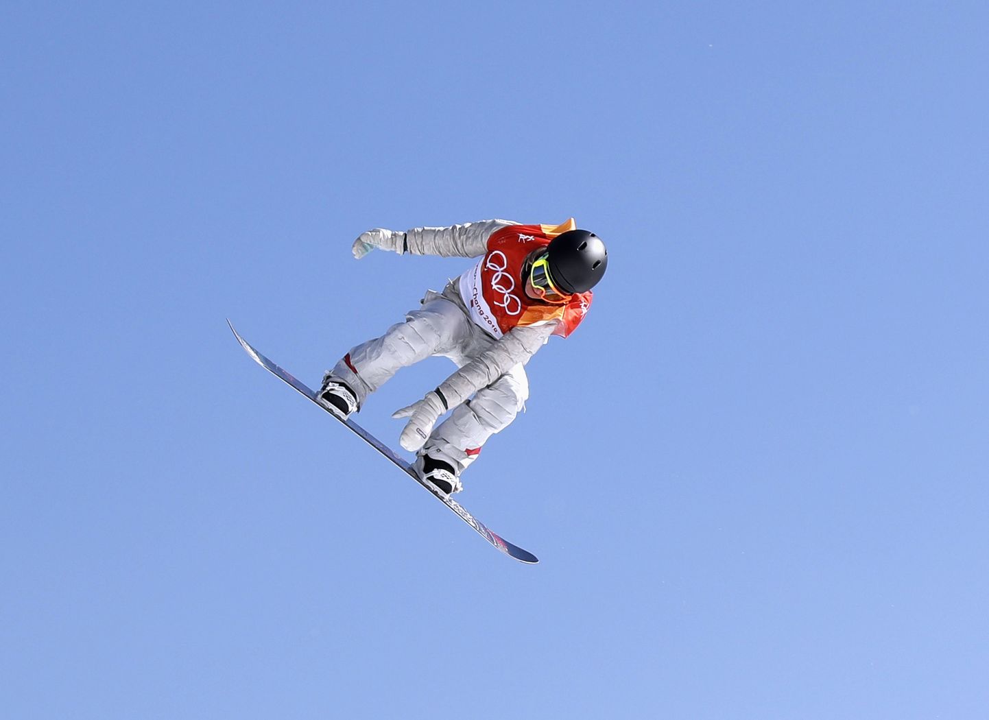 Naiste lumelaua pargisõidu olümpiavõitja Jamie Anderson.