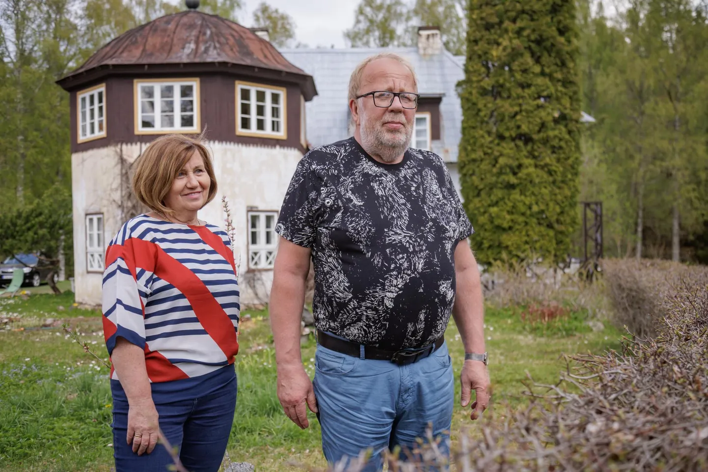 Pikakose muuseumi pidajad Hannes ja Anne Sundja.