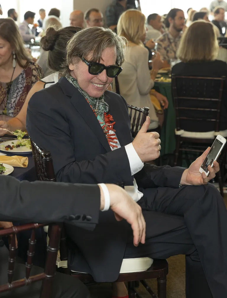 Val Kilmer sel pühapäeval New Yorgis ÜRO peakorteris NOVUSe kohtumisel.