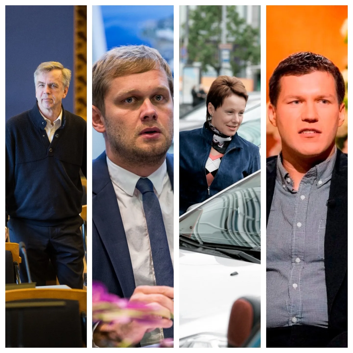 OEG väikeaktsionärid (vasakult): Kalle Muuli, Remo Holsmer, Reet Hääl ja Jaak Roosaare