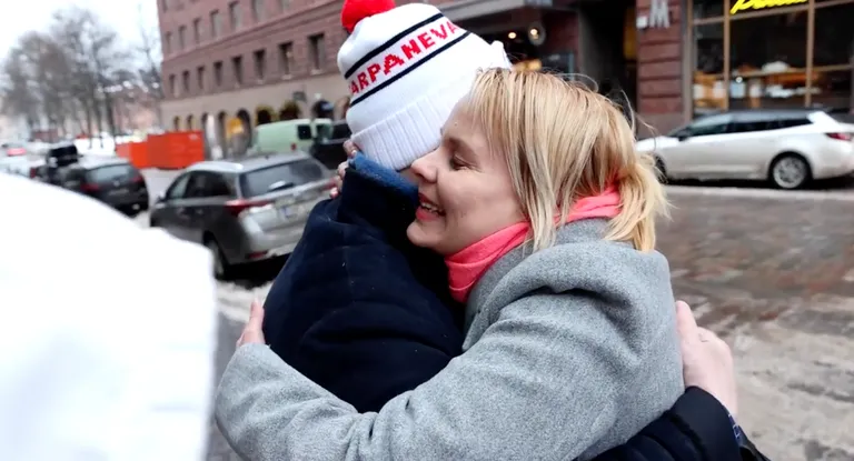 «Väga tore oli näha inimest, kes on minu elu päästnud.»