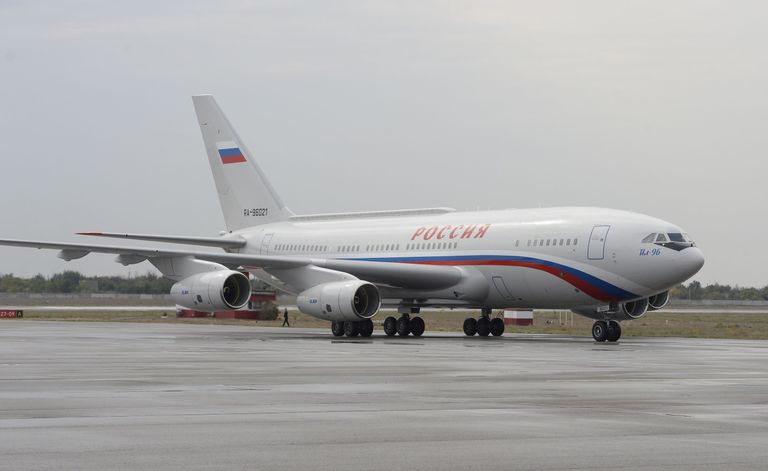Vene presidendi lennuk Iljušin Il96-300PU. 