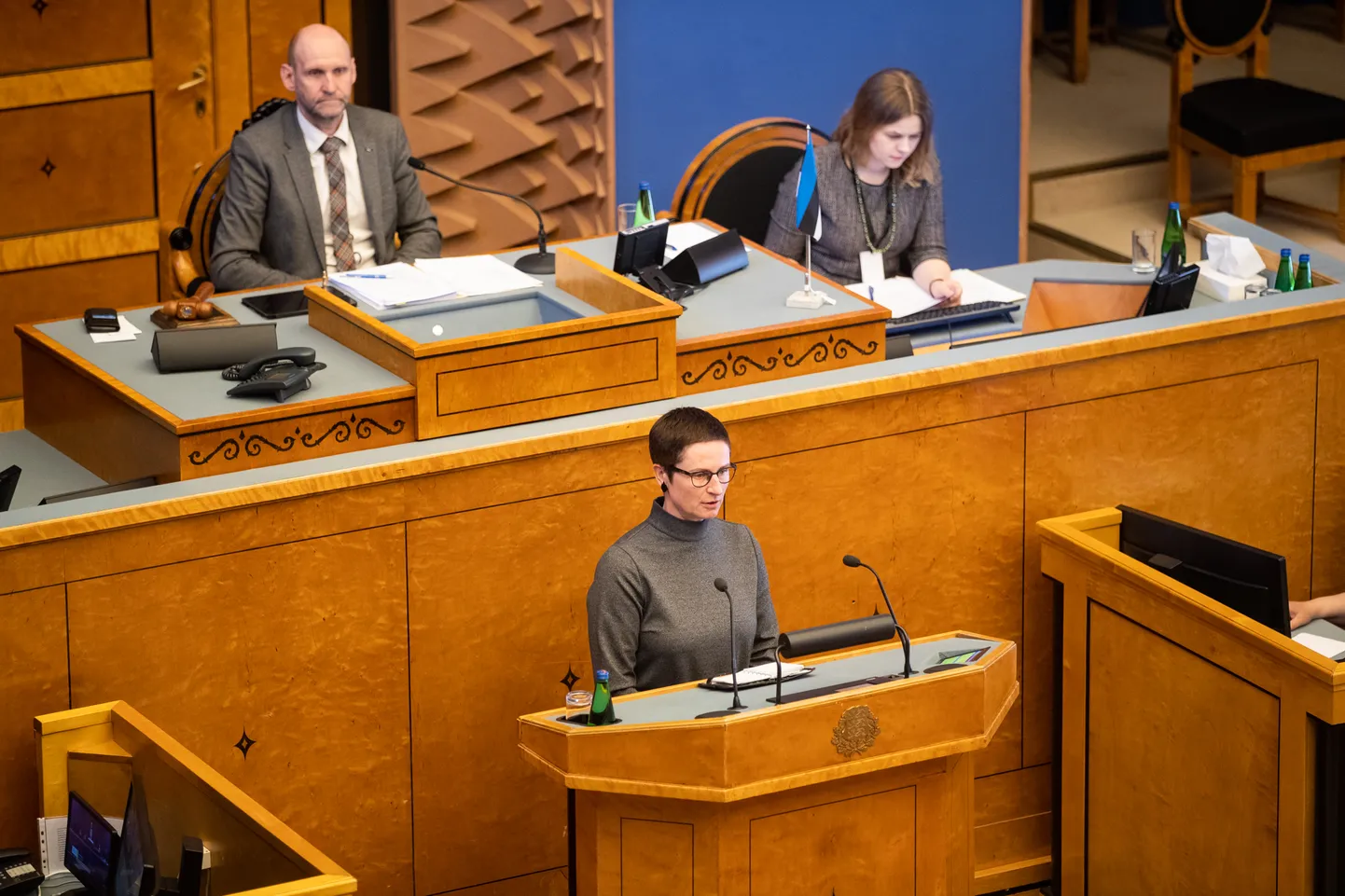Helir-Valdor Seeder ja Signe Riisalo.