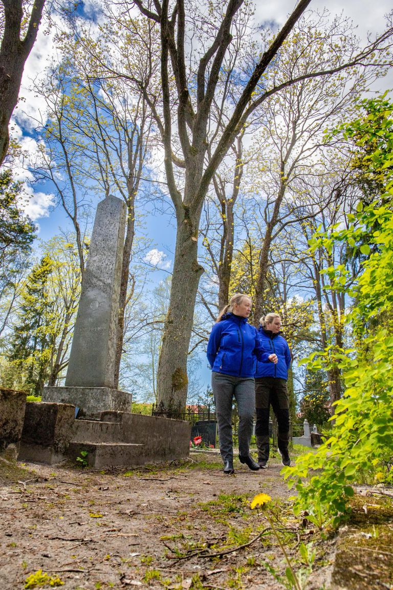 Eike Tammekänd ja Liisu Aulik arvavad, et enamik Pärnu künnivareseid, kelle pesi märtsi lõpus linnas eemaldati, on jõudnud Vana-Pärnu kalmistule.