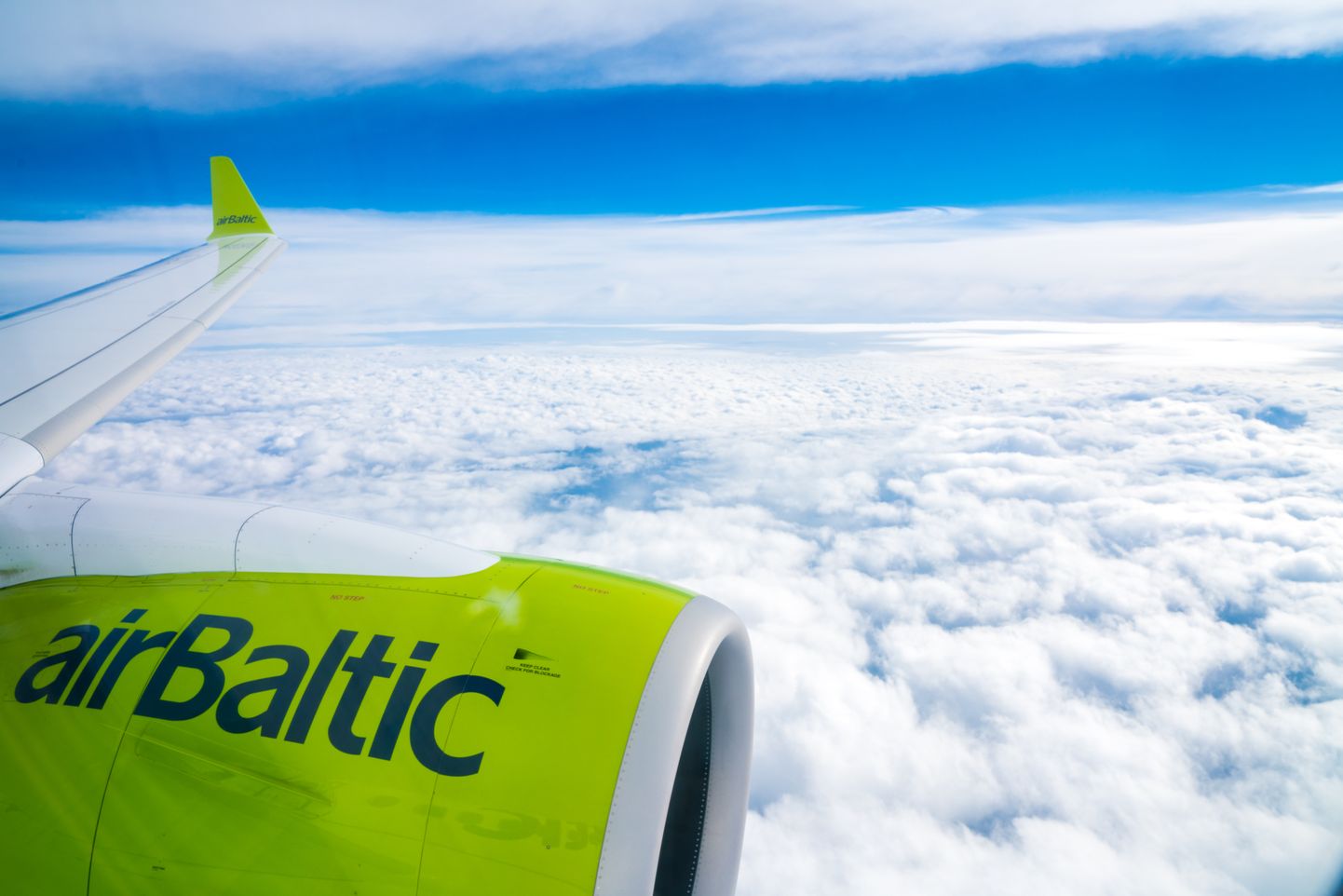 "airBaltic" lidmašīna. Ilustratīvs foto.