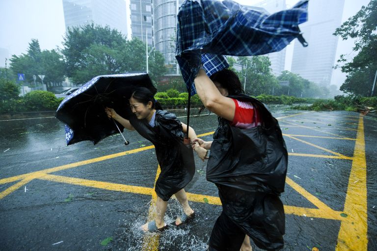 Taifuun Mangkhut on jõudmas Hiina Guangdongi provintsi.