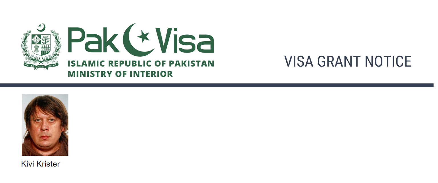 Pakistani viisat on võimalik saada interneti kaudu, kuid see pole kõige lihtsam protsess.