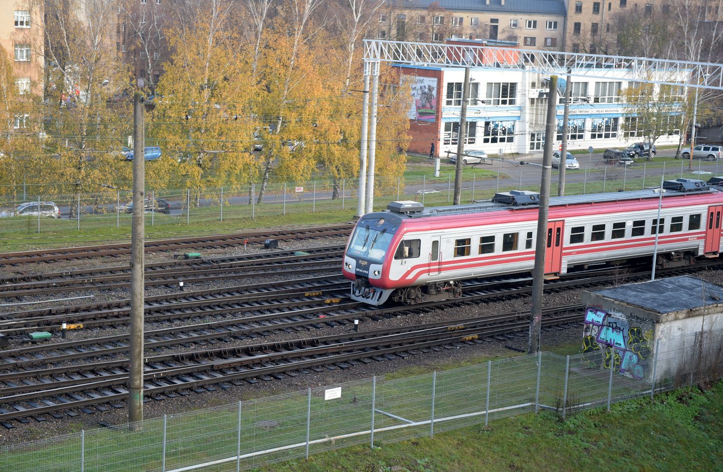 Dzelzceļa sliedes pie Rīgas Centrālās dzelzceļa stacijas. Ilustratīvs attēls