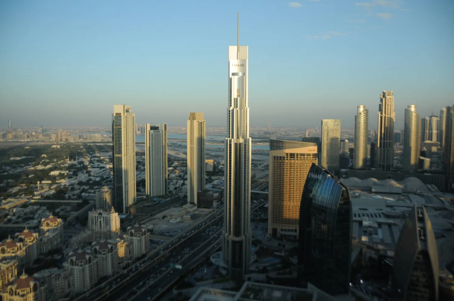 Araabia Ühendemiraatide Dubai emiraadi linnavaade.
